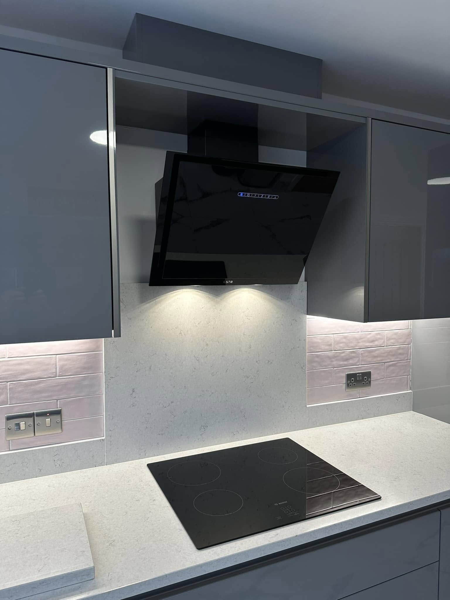 lighting on kitchen top
