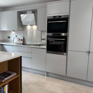 bookshelf kitchen