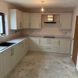 kitchen in progress